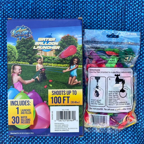 NEW Water balloons with launcher, outdoor summer games - Picture 2 of 3
